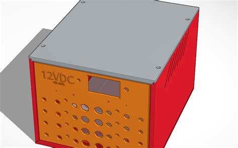 tinkercad electrical enclosure|tinkercad project box template.